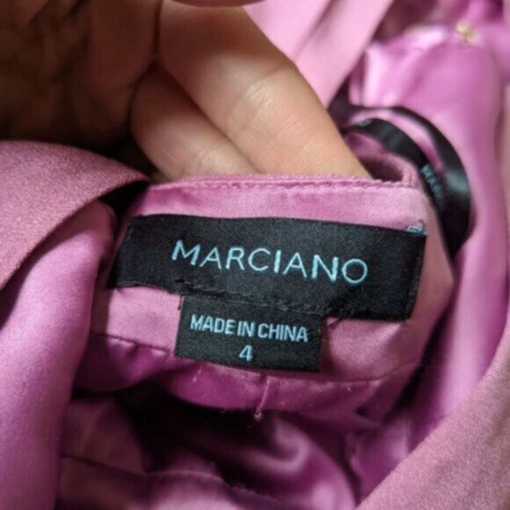 Marciano criss cross back pink mini dress - Picture 7 of 7